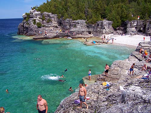 Bruce Peninsula National Park at Georgian Bay