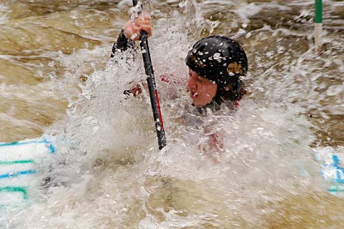 Whitewater Ontario 2008 Elora Downriver Kayak Slalom Race