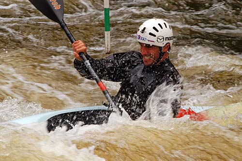 Whitewater Ontario 2008 Elora Downriver Kayak Slalom Race