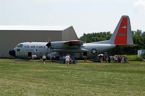 2008 Geneseo Airshow - C130 transport plane