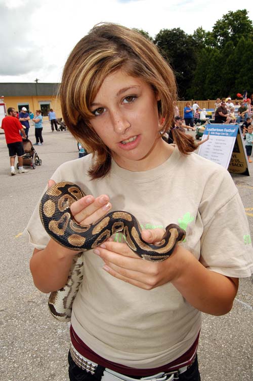 2008 Acton Leathertown Festival - ball python