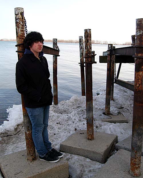 Kevin at Cherry Beach, Toronto