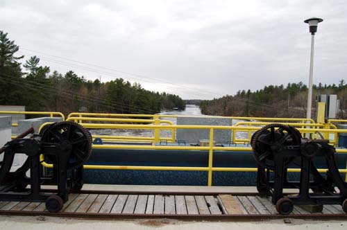 service or equipment railway on the Swift Rapids Dam