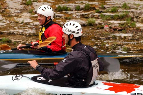 Whitewater Ontario 2008 Elora Downriver Kayak Slalom Race