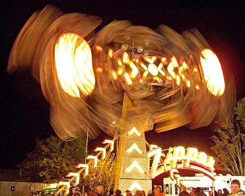 The Zipper ride at the 2007 Acton Fall Fair