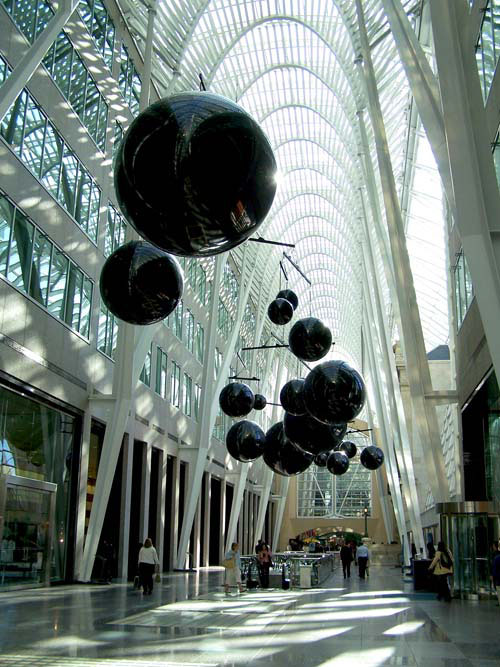 Luminato art festival in Toronto. "Le Grand Mobile" installation by artist Xavier Velhan.