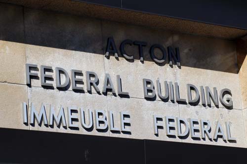 Acton, Ontario post office - federal building